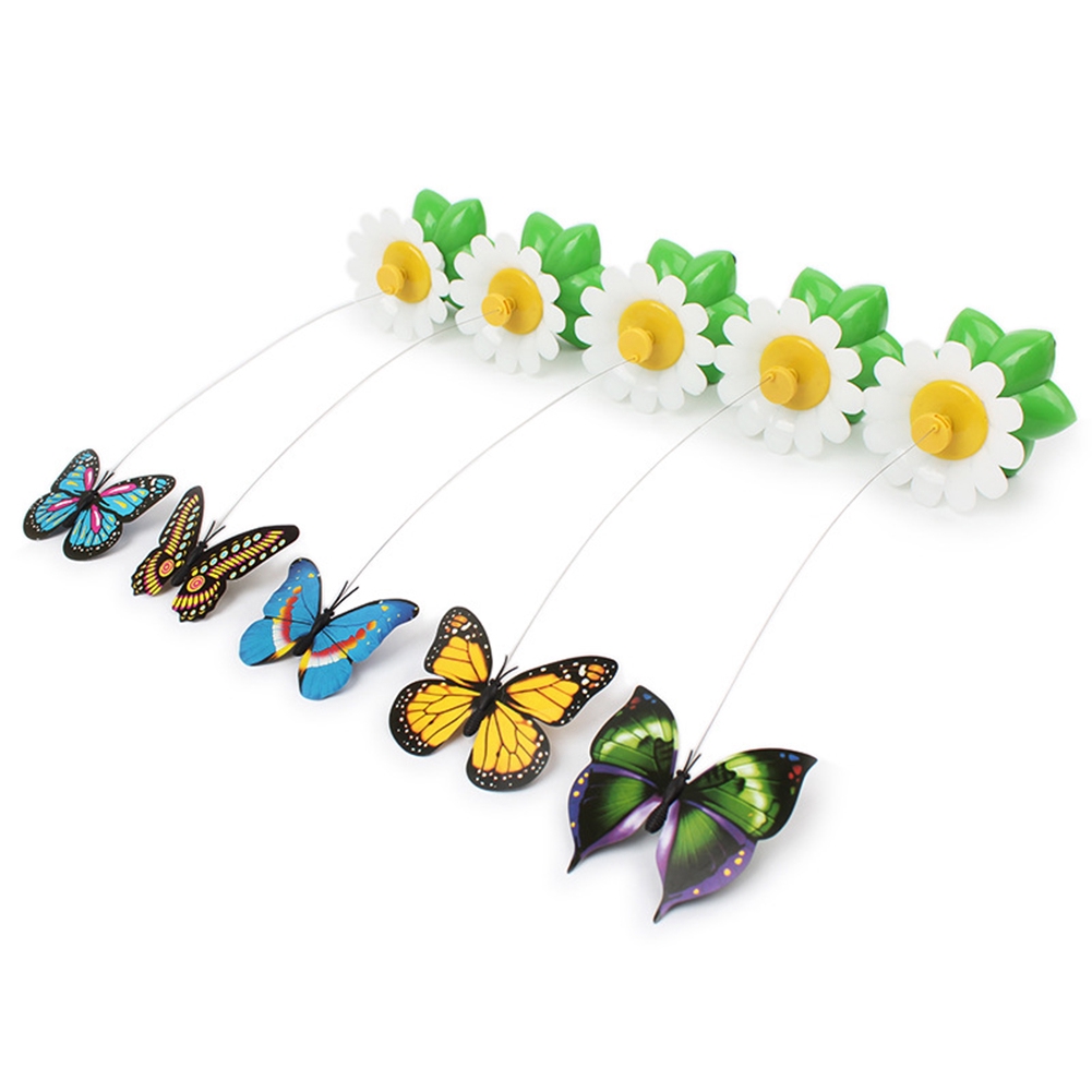 battery operated butterfly cat toy