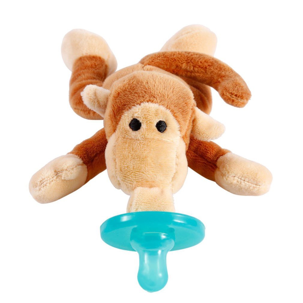 pacifier with stuffed animal