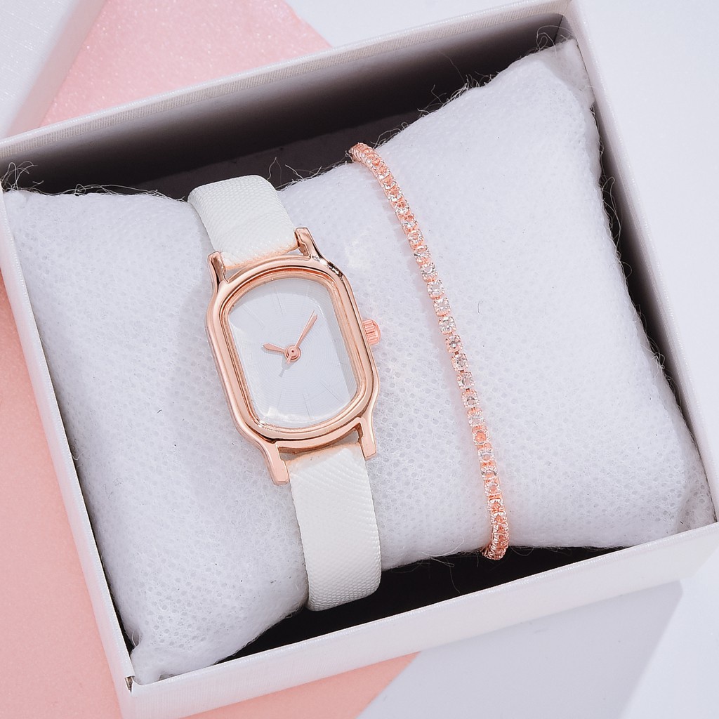 Women Watch for Girl Exquisite Small Dial Student Simple Retro College ...