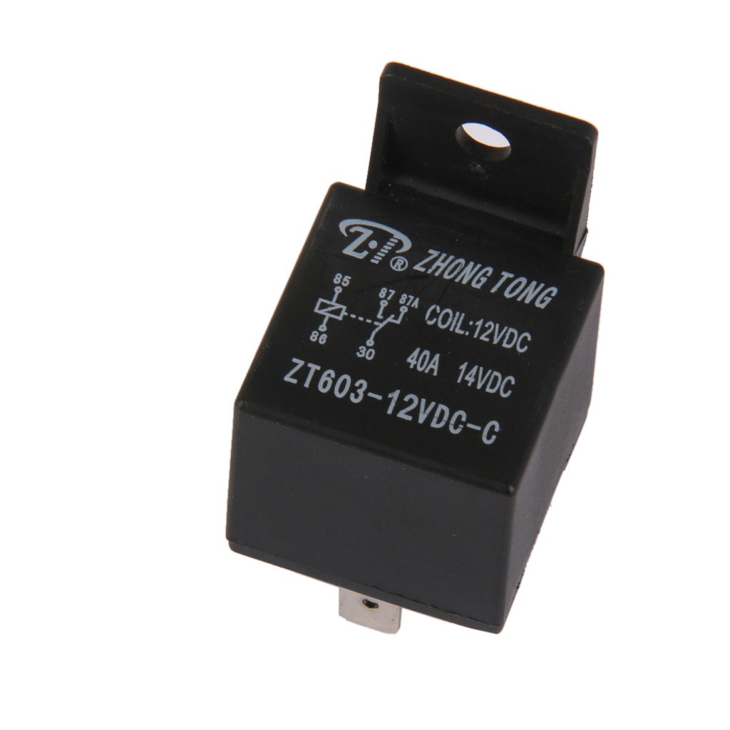Relays MagiDeal 5Pcs 48V 40A 5Pin Car SPDT Normally Closed Relay with 4 Wire Socket Automotive