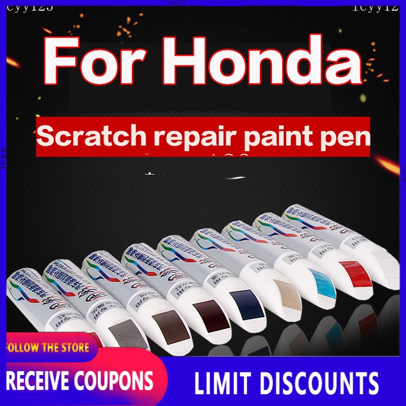 For Honda Car Scratch Repair Agent Auto Touch Up Pen Car Care Scratch