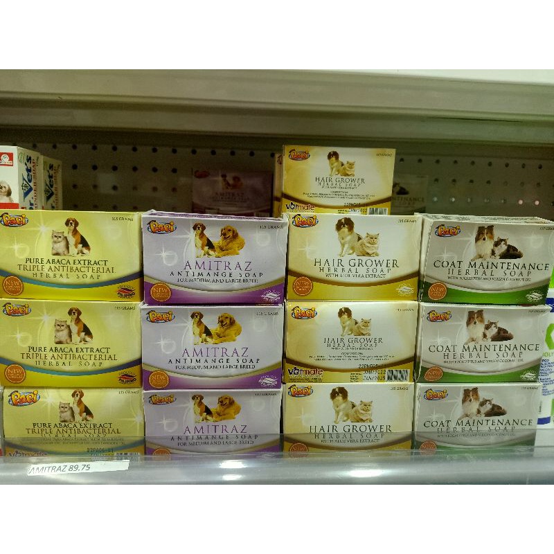 Papi Pet Soap Amitraz,hair grower,coat maintenance,triple antibacterial ...