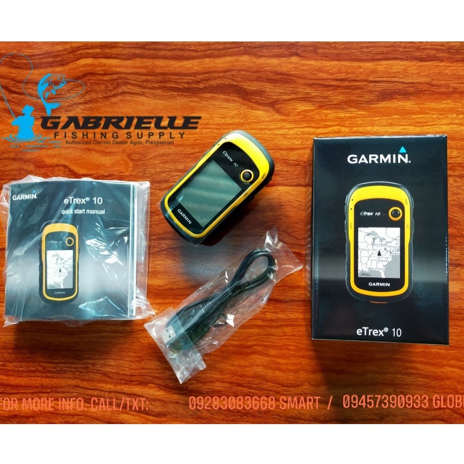 Garmin eTrex 10 GPS Authentic |1 Year Warranty Certificate | Legit  Authorized Garmin Dealer | Shopee Philippines
