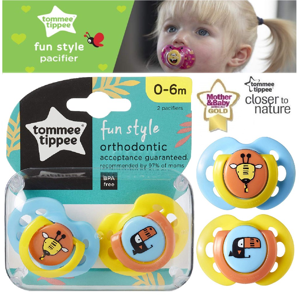 tommee tippee closer to nature fun pacifier
