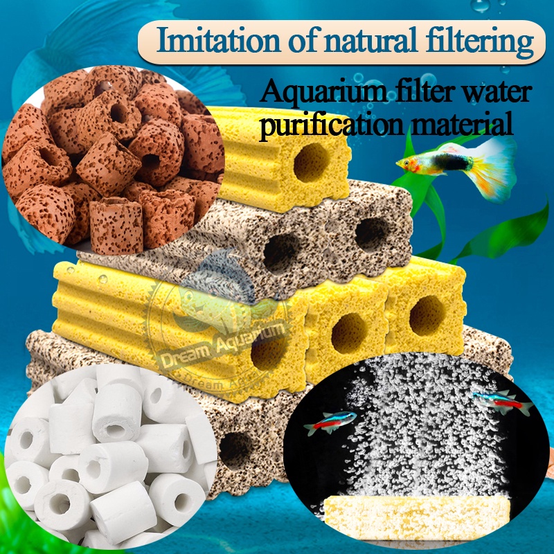 CERAMIC Lava RINGS Filter MediaHigh Efficiency Bio Filter Bacteria