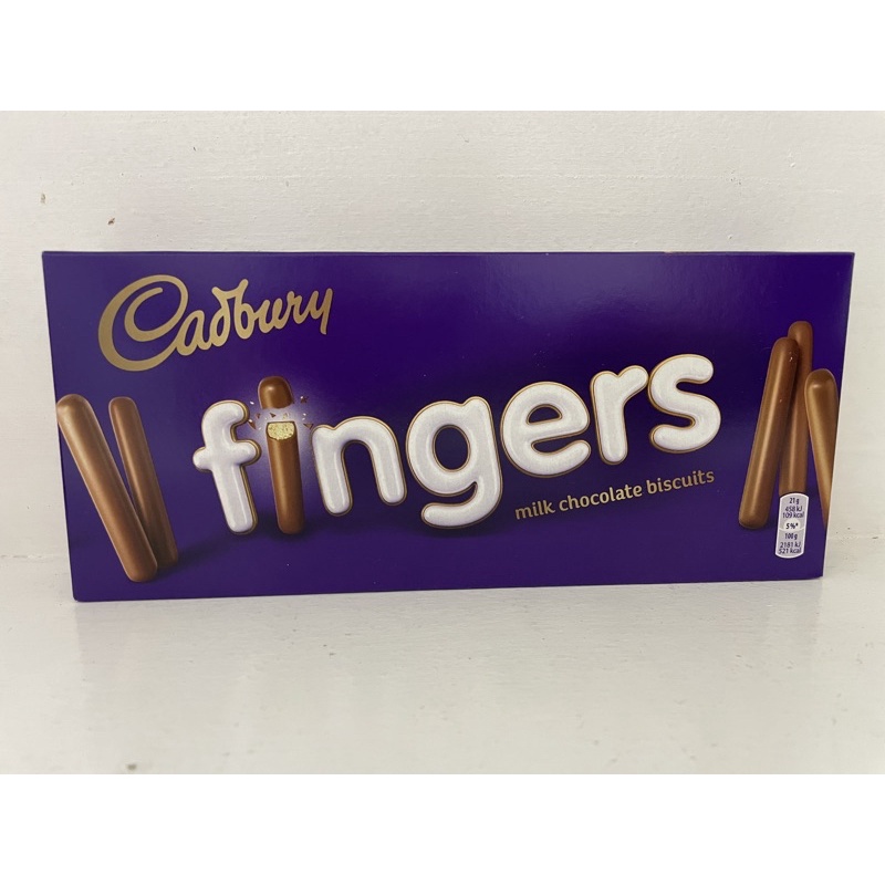 Cadbury Fingers Milk Chocolate Biscuits 114g | Shopee Philippines