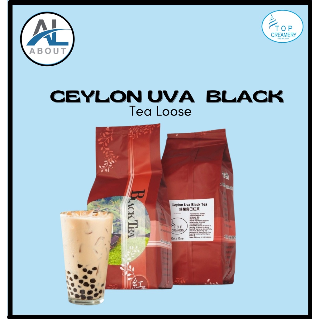 TOP CREAMERY CEYLON UVA BLACK TEA LOOSE 600grams Shopee Philippines