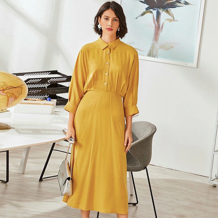 office shirt dress