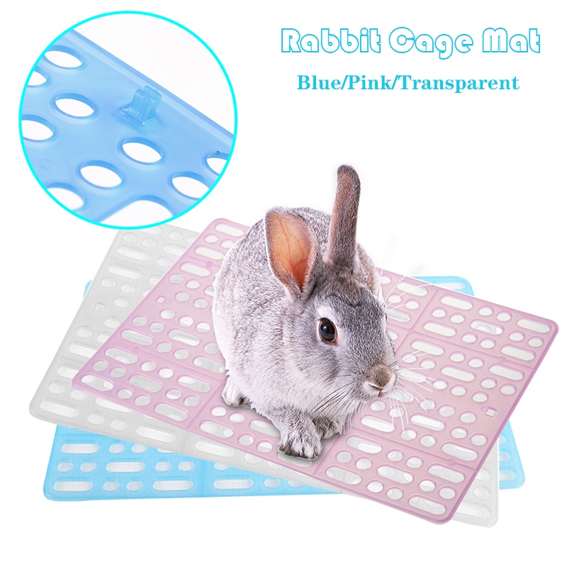Rabbit Cage Mat Plastic Rabbit Feet Pad NonSlip Breathable Cage Pad