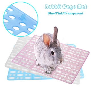 Rabbit Cage Mat Plastic Rabbit Feet Pad Non-Slip Breathable Cage Pad for Rabbit Hamster Guinea Pig