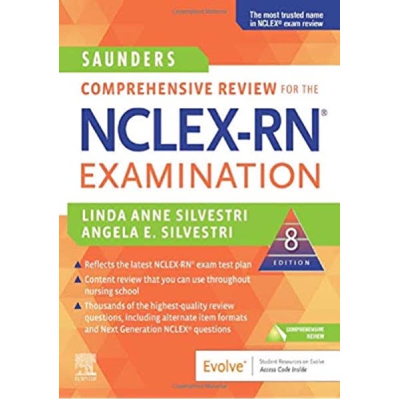 Saunders Comprehensive Review Nclex Rn Examination E Book Read Description First Shopee Philippines