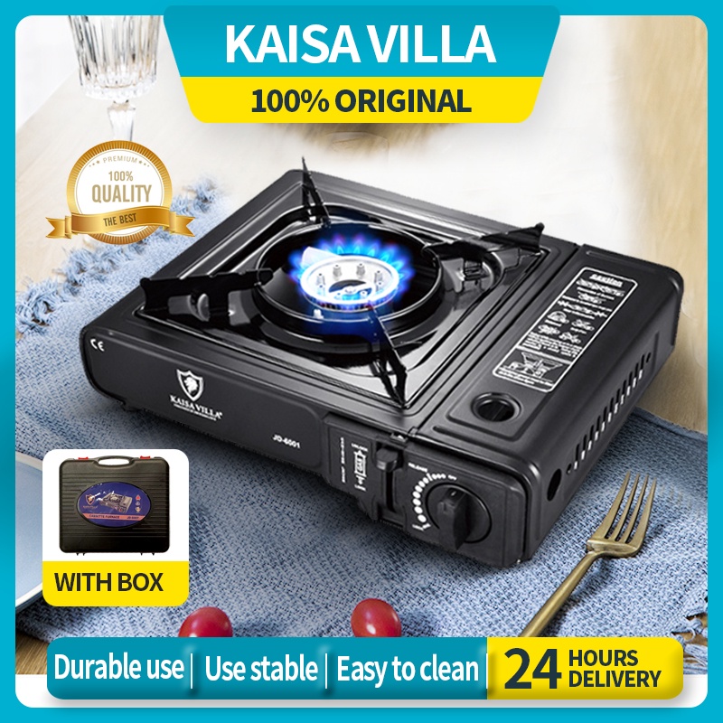 Kaisa Villa butane gas stove with case portable gas stove outdoor