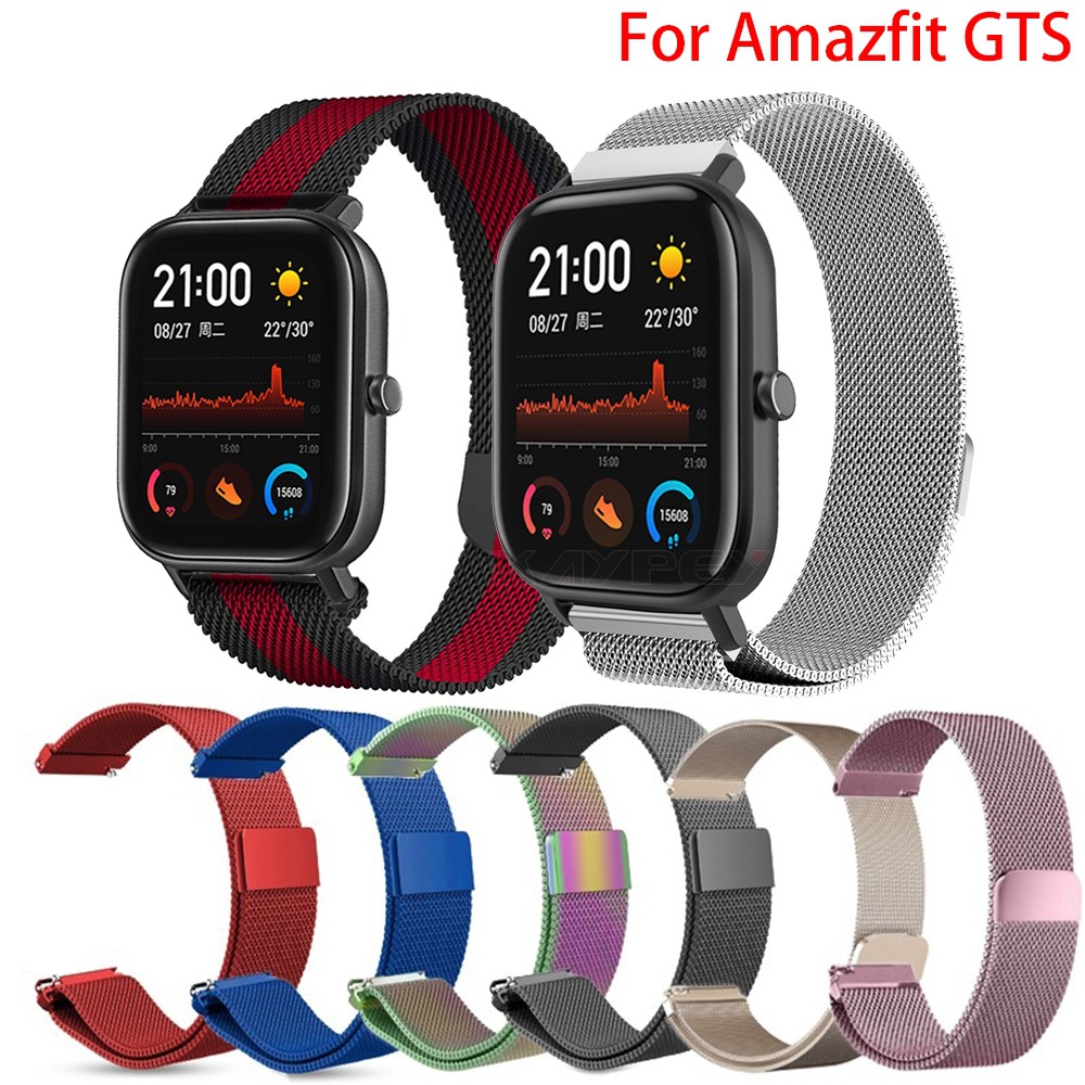 amazfit gts metal strap