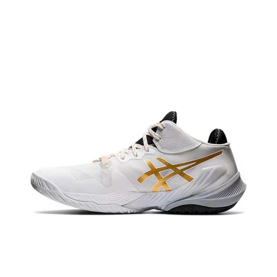 Shilling zal ik doen kaping Original with identification certificate ASICS Metarise wear-resistant  non-slip low-top actual volleyball shoes white gold 1051A058-100 | Shopee  Philippines