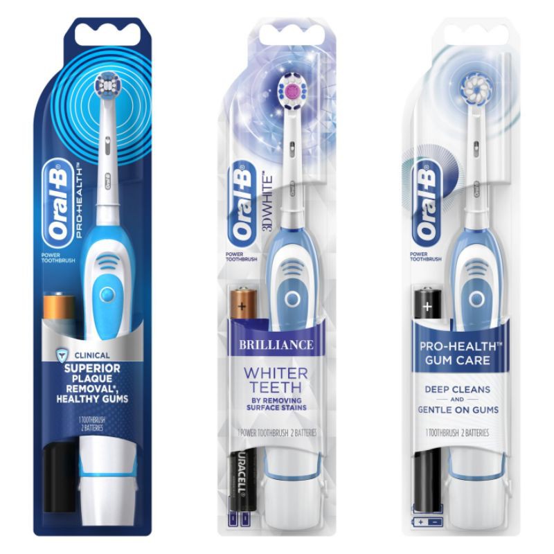 oral b clinical battery toothbrush