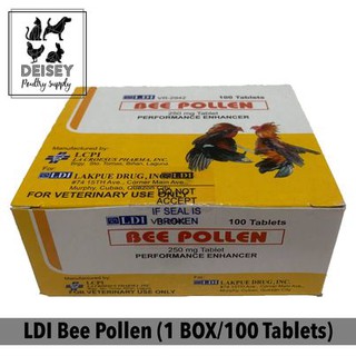 LDI Bee Pollen Tablets (1 BOX/ 100 TABLETS)