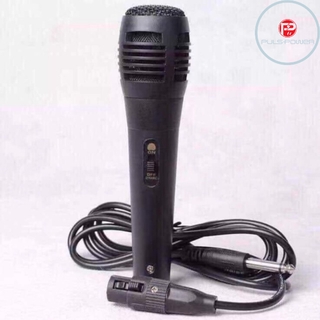 COD LEDSTAR Professional Wired Dynamic Audio Vocal Microphone Mic （Black）