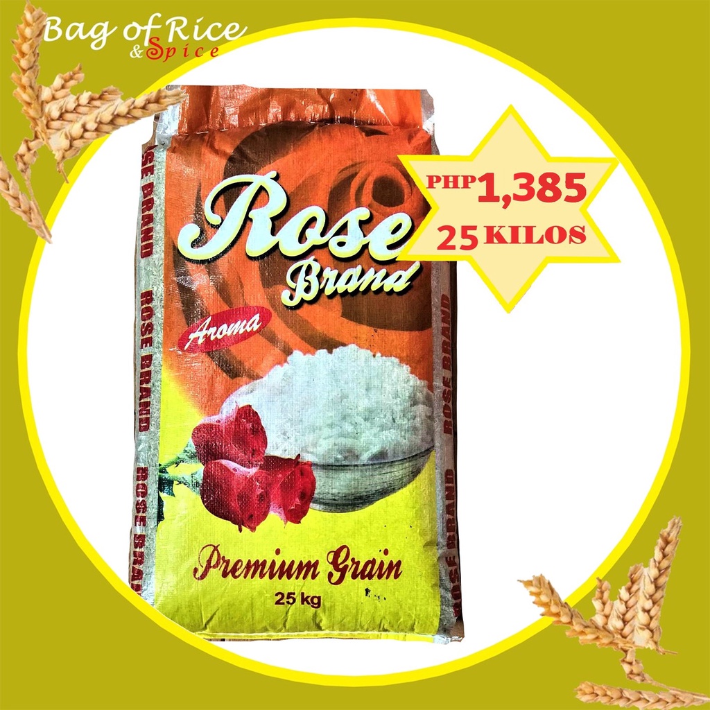 Bag Of Rice Premium Brown Rice / Bigas 25KG Shopee Philippines