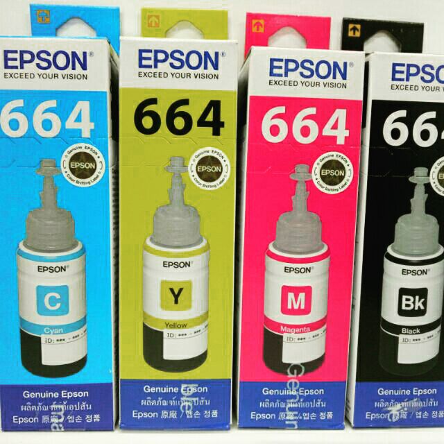 Epson T664 Ink Bottle 70ml | Shopee Philippines