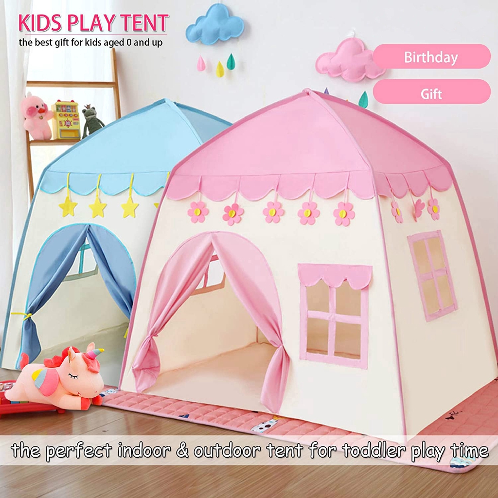 Kids Play Tent Castle Large Teepee Tent 