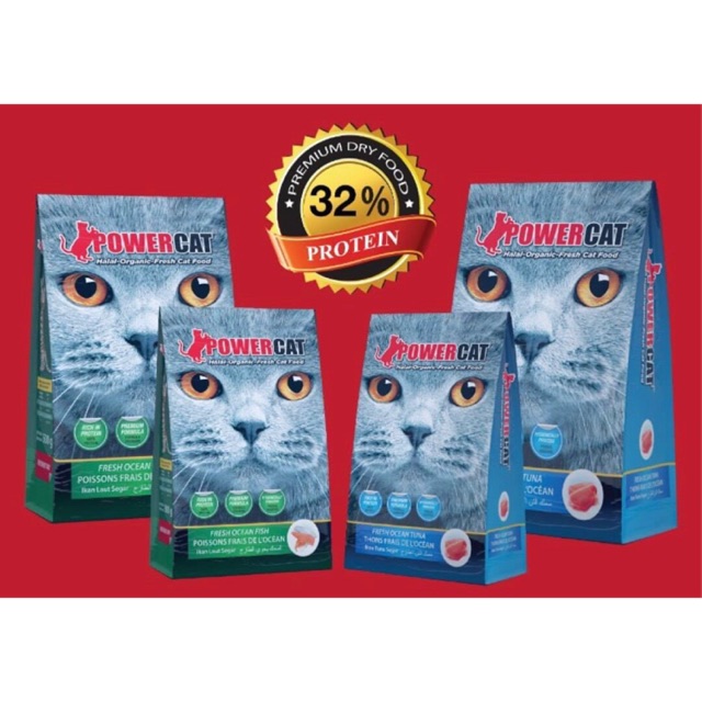 Power Cat 8kg Halal Fresh Organic Cat Food Shopee Philippines