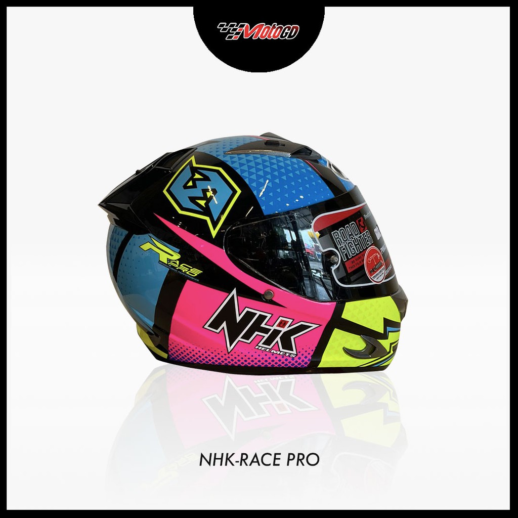 Nhk Race Pro Flash 2 Black Light Blue Pink Shopee Philippines