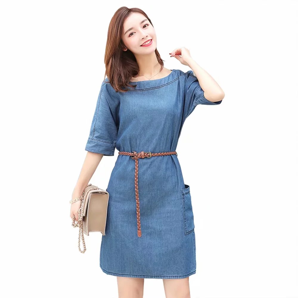 cheap denim dress