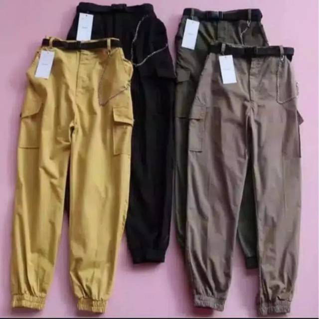jogger cargo pants stradivarius