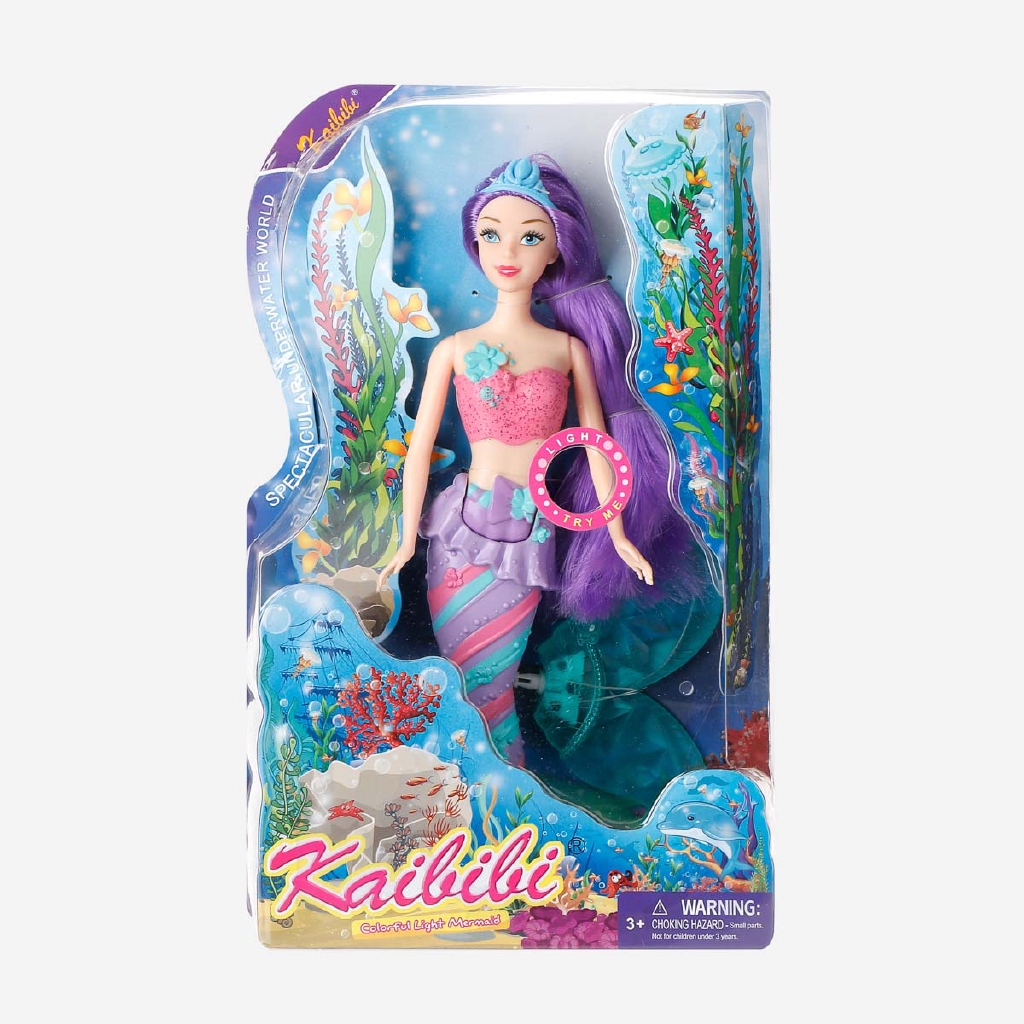 light up mermaid doll