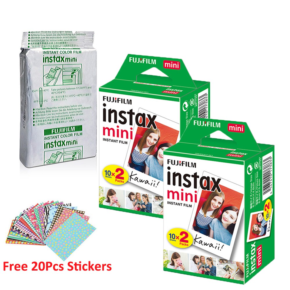 Lot De 2 Albums Photo 64 Pochettes Pour Fujifilm Instax Mini