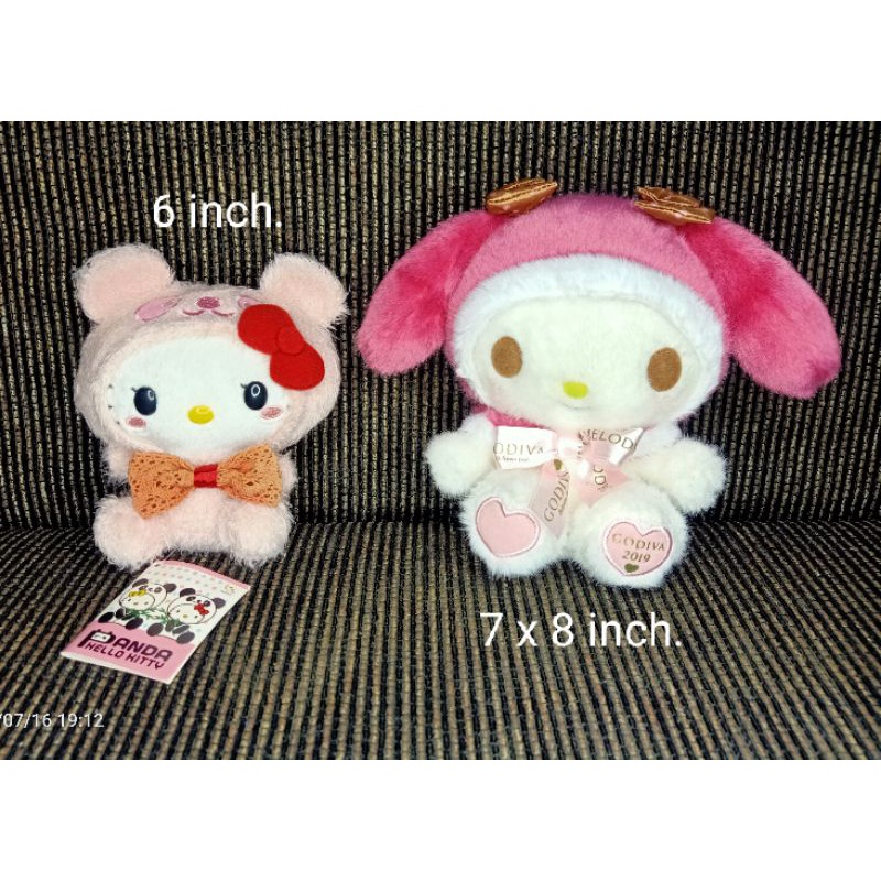 Hello Kitty panda and my melody Godiva Sanrio Aunthentic japan | Shopee ...