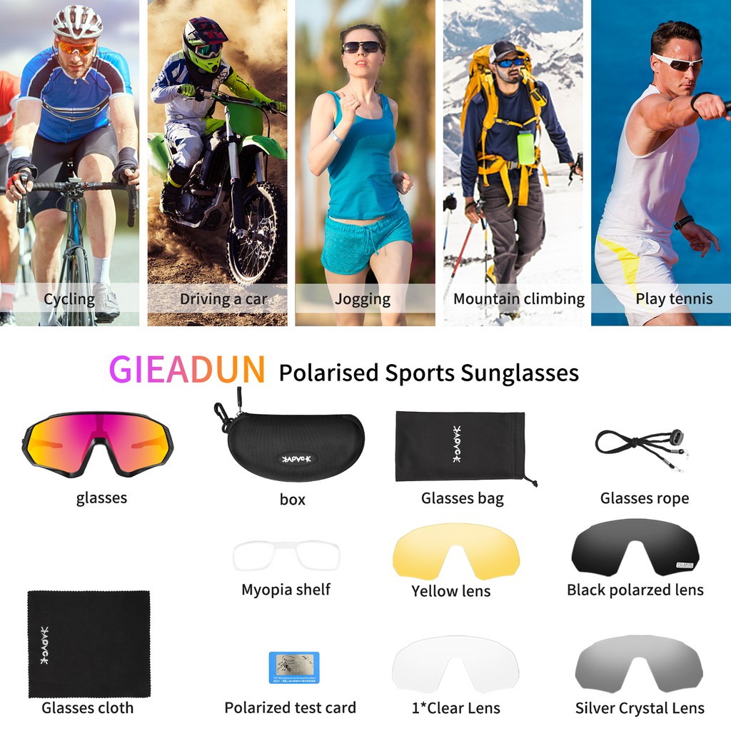 clear cycling glasses