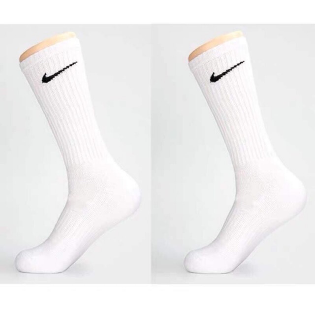 double swoosh socks