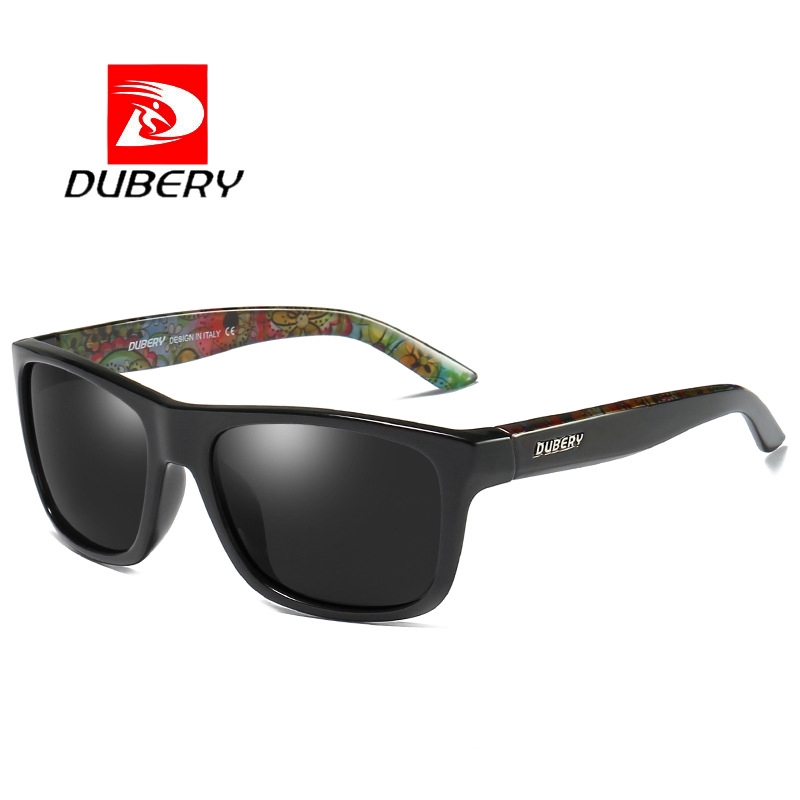 DUBERY Men's Polarized Sport Sunglasses, UV400 Protection, For Driving & Fishing