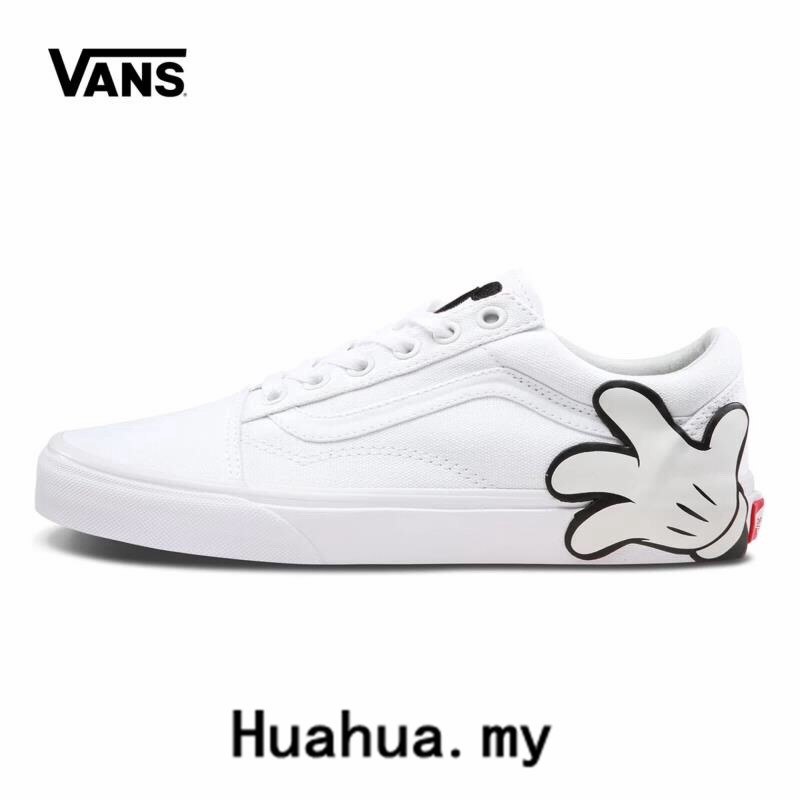 vans pure white shoes
