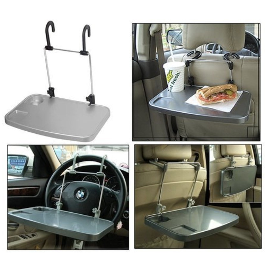 Portable Collapsible Car Steering Wheel, Backseat Laptop Multi Tray ...