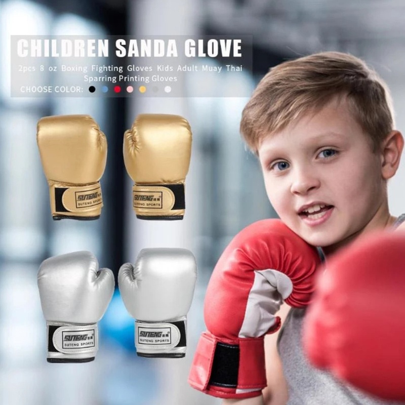 310 Yrs Kids Boxing Gloves for Kid Children Youth Punching Bag