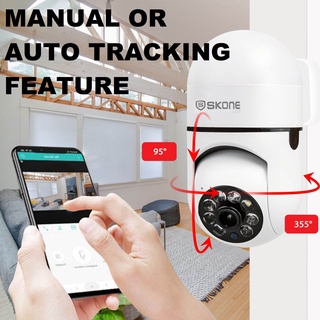 V380 Pro Z1 CCTV Bulb IP Camera Security CCTV Night Vision 360 Degree Motion Detection PTZ LED Light #6
