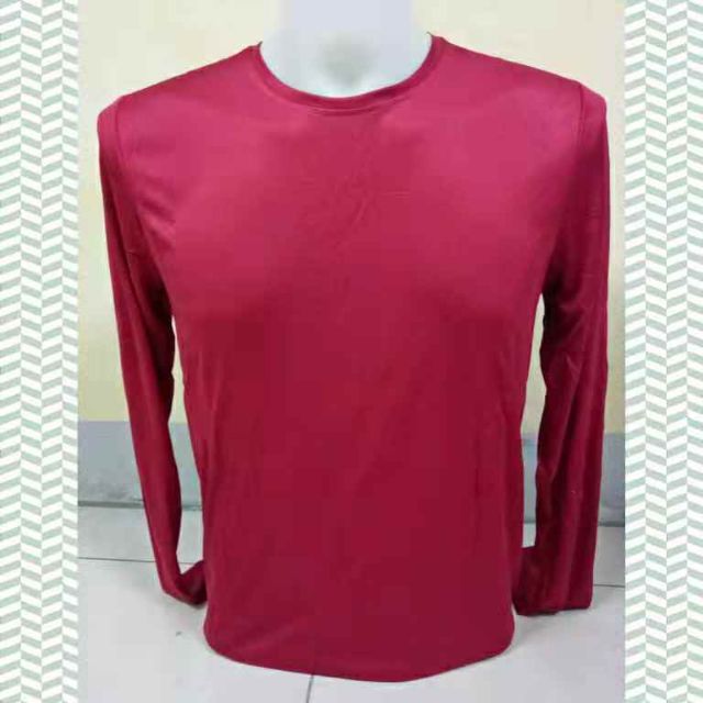 maroon dri fit long sleeve