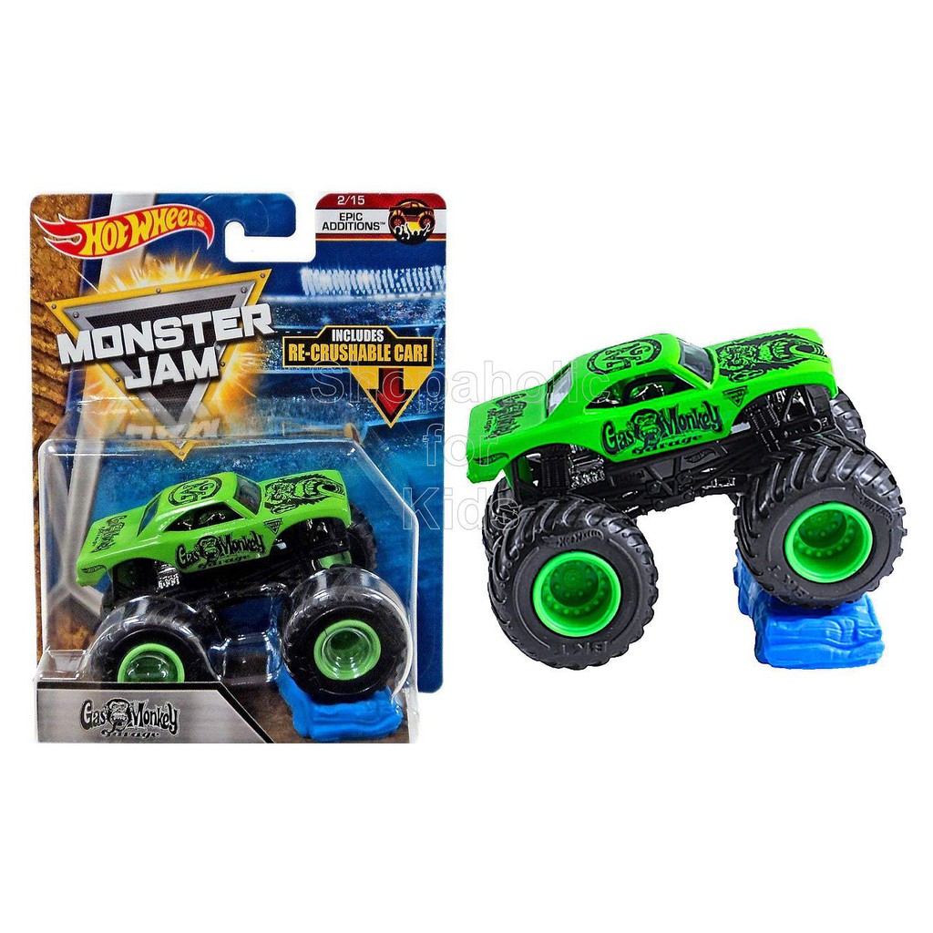 hot wheels monster truck garage