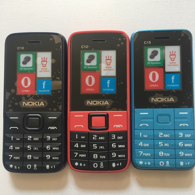 Cod C10 C12 C15 Nokia Keyborad Phone Dual Sim With Camera Shopee Philippines