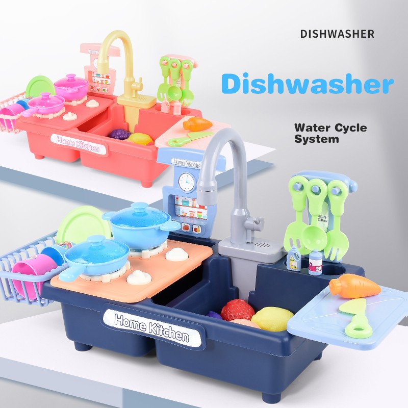 Cooking Toys Washup Kitchen Toys With Running Water Electric