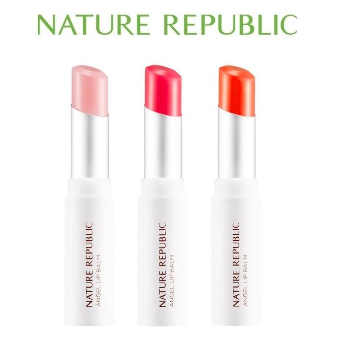 Nature Republic Moist Angel Lip Balm 3 3g Shopee Philippines