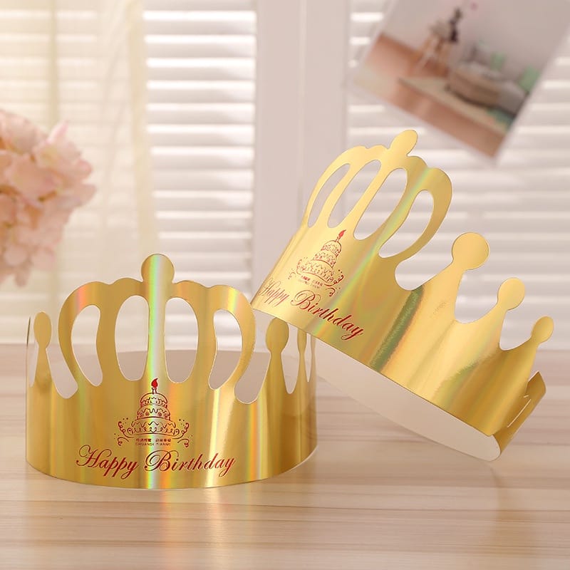 Gold princess prince birthday gold princess prince birthday Crown Hat Shopee Philippines