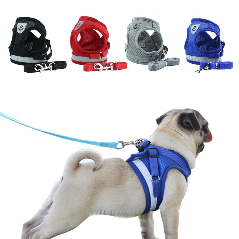 Dog Harness Vest Reflective Walking 