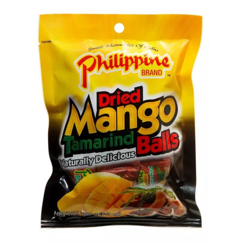 Dried Mango Balls 100g (Phil. Brand) | Shopee Philippines