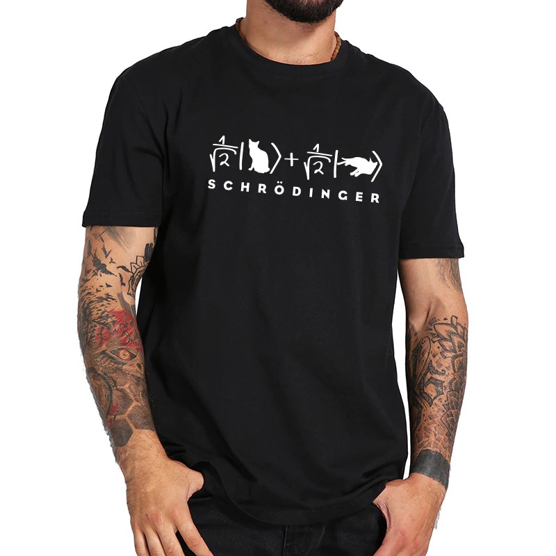 schrodinger smiley t shirt sushant
