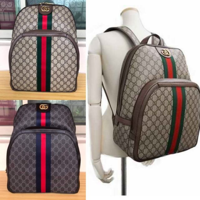 gucci gg backpack black