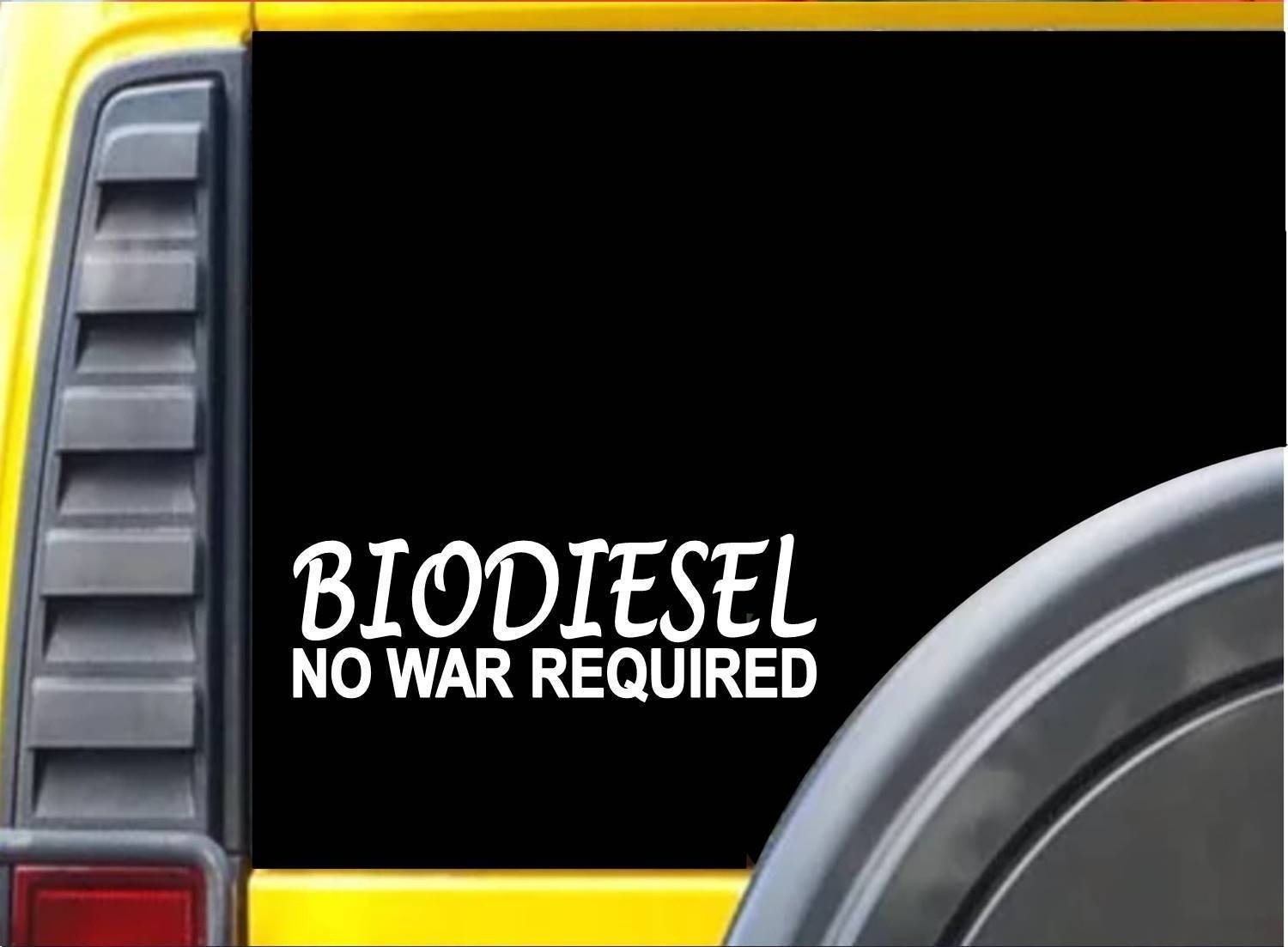 Bio No war Required 8 sticker  DECAL Car  Sticker  Shopee  