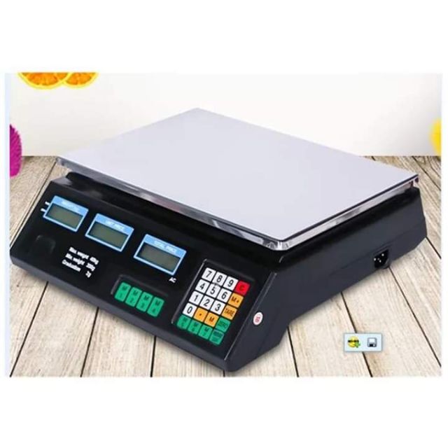 Electric Digital weighing scale (fruits, vegetables, meats) Shopee